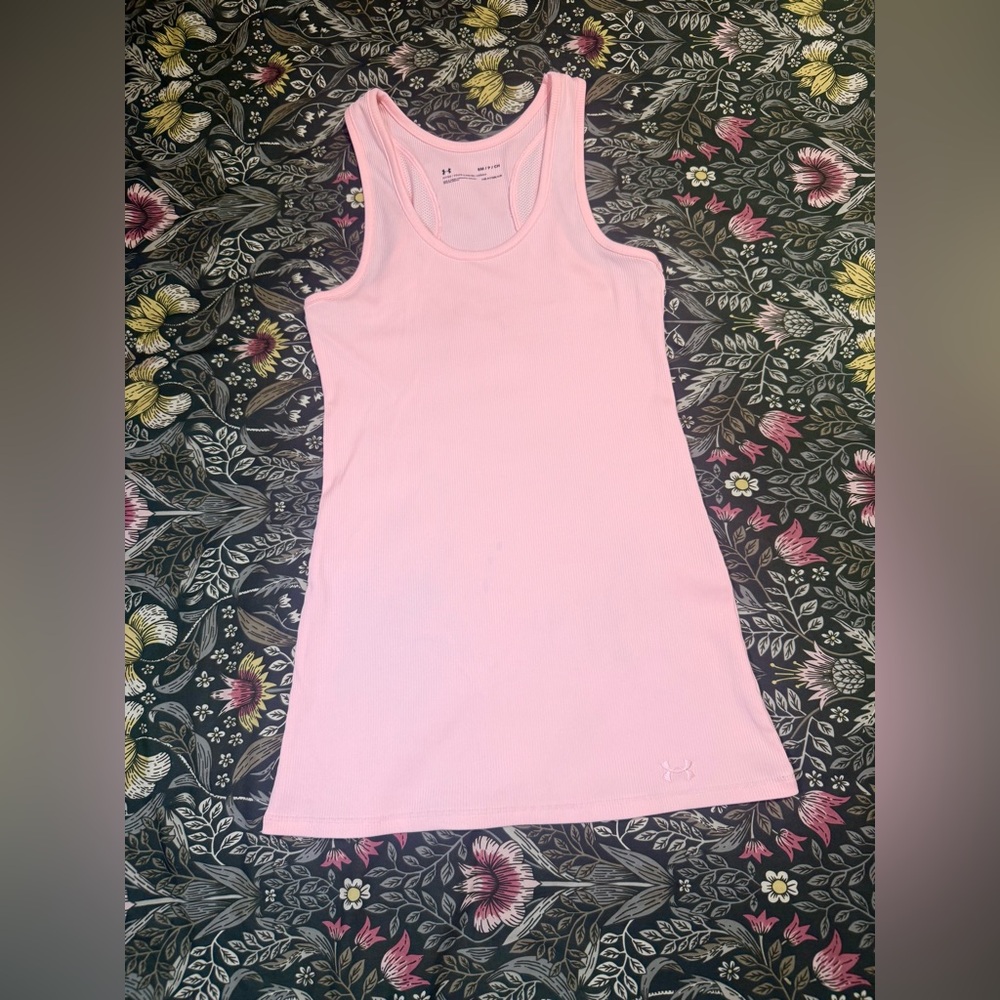 Under Armour Women's Pink Heat Gear Tank